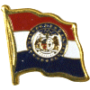[Missouri Flag Pin]