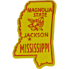 [Mississippi State Shape Magnet]