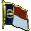 [North Carolina Flag Pin]