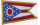 Ohio flag patch