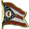 [Ohio Flag Pin]