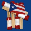 [Puerto Rico No-Tip Economy Cotton flags]