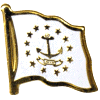 [Rhode Island Flag Pin]
