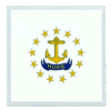 [Rhode Island Flag Reflective Decal]