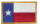 Texas flag patch