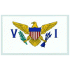 [Virgin Islands Flag Reflective Decal]
