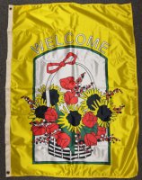 32x40 inch Window Basket decorative flag 