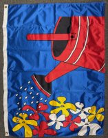 32x40 inch Flower Shower decorative flag 