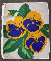 34x44 inch Pansy decorative flag 
