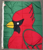 34x44 inch Cardinal decorative flag 