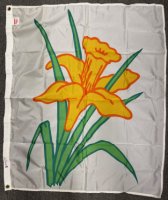 34x44 inch Daffodil decorative flag 