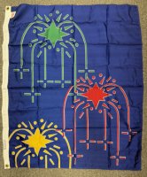 34x44 inch Celebrate decorative flag 