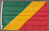 4x6' Congo Republic nylon flag 