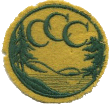 [Civilian Conservation Corps flag]