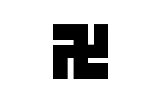 Cross potent rebated